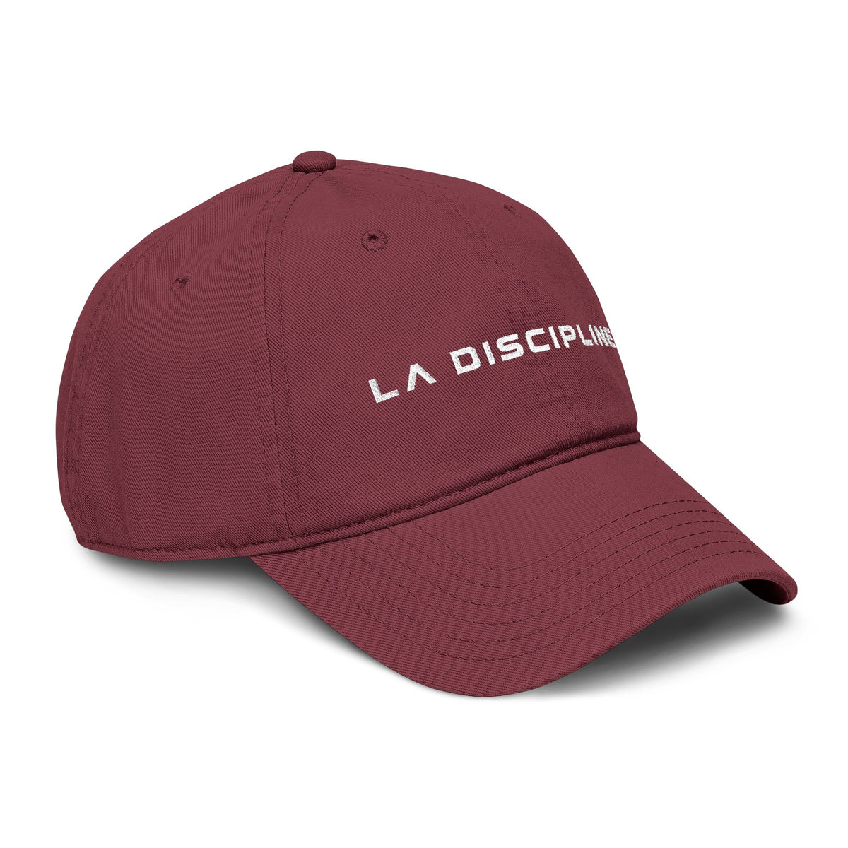 La Discipline Embroidered Baseball Cap — Washed Cotton Dad Hat Printify