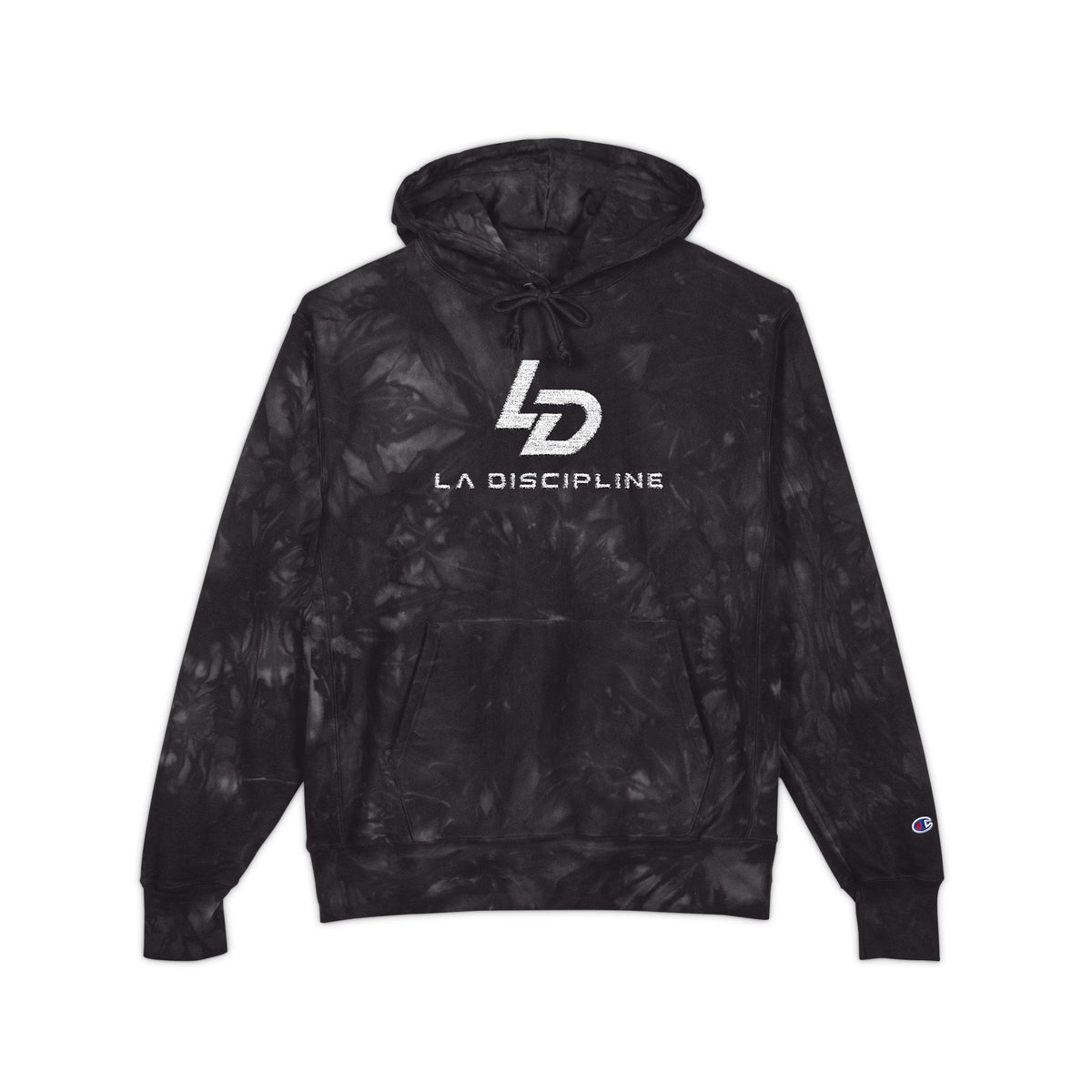 Unisex Champion Tie-Dye Hoodie (Embroidery) Printify