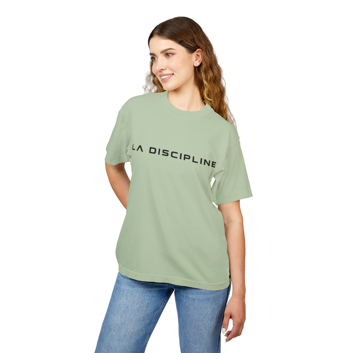 La Discipline T-Shirt — Minimal Logo Tee with &
