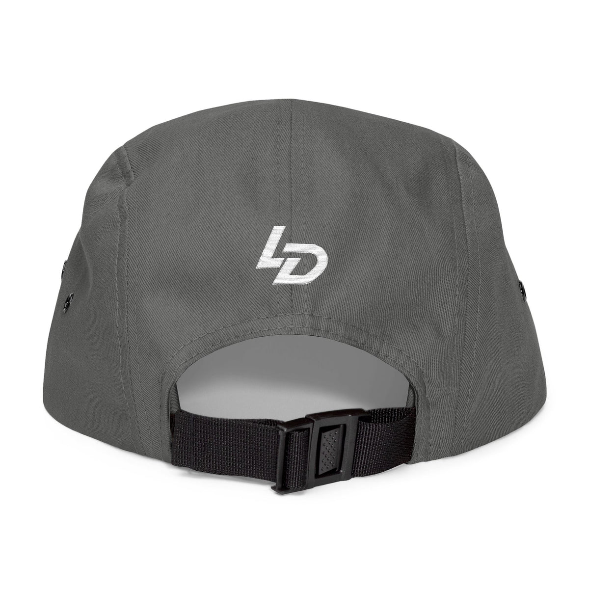 Embroidered 5-Panel Cap — "LA DISCIPLINE" Minimal Logo Printify