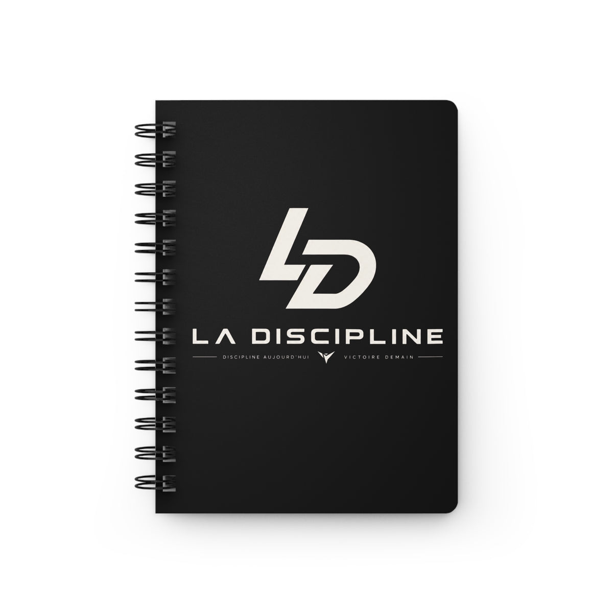 Discipline Spiral Notebook — LA Discipline Logo Journal Printify