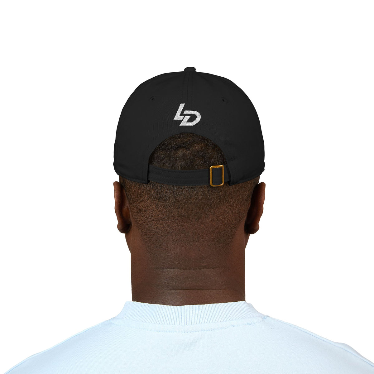 LA Dreamer Embroidered Baseball Cap – Organic Cotton, Minimal Logo Printify