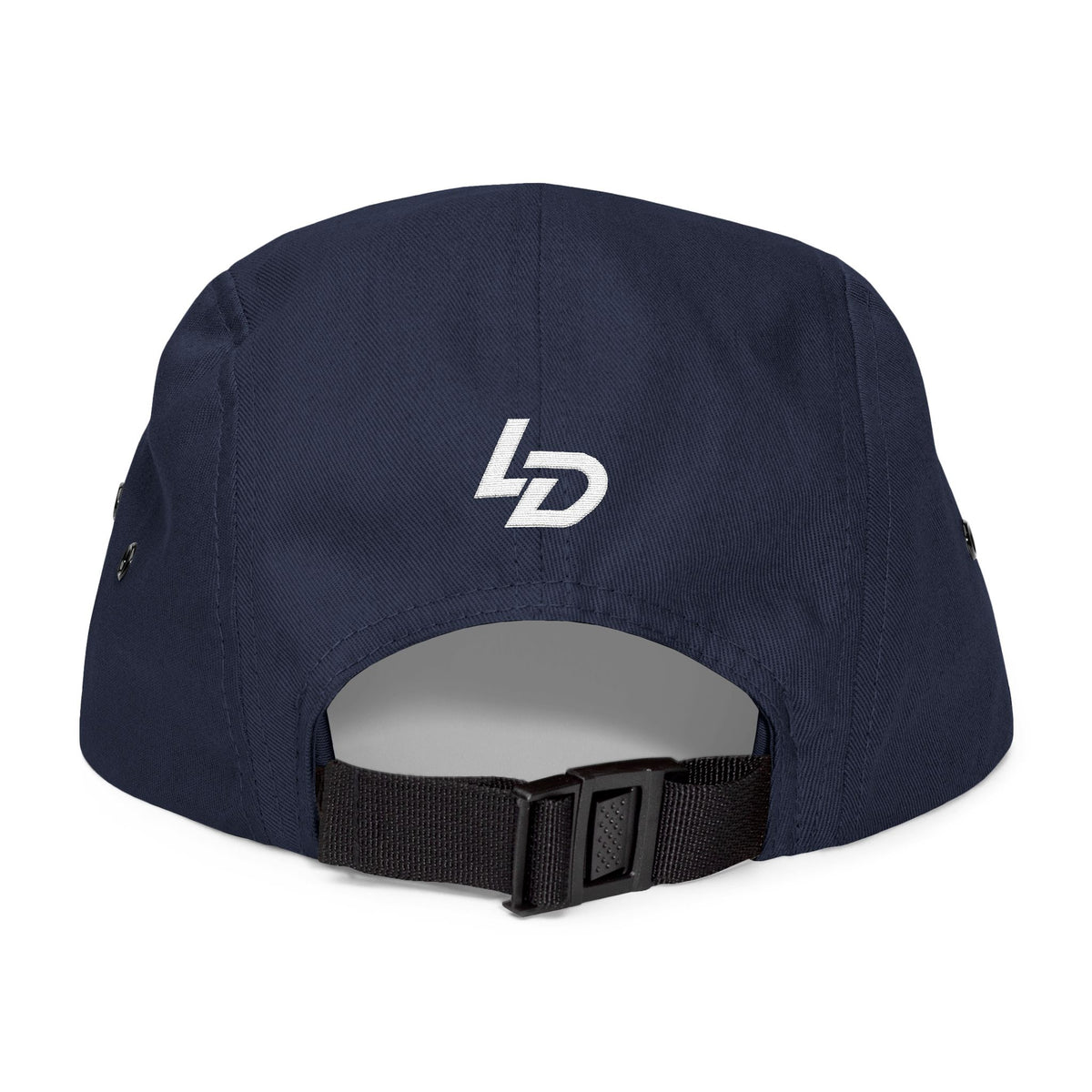 Embroidered 5-Panel Cap — "LA DISCIPLINE" Minimal Logo Printify