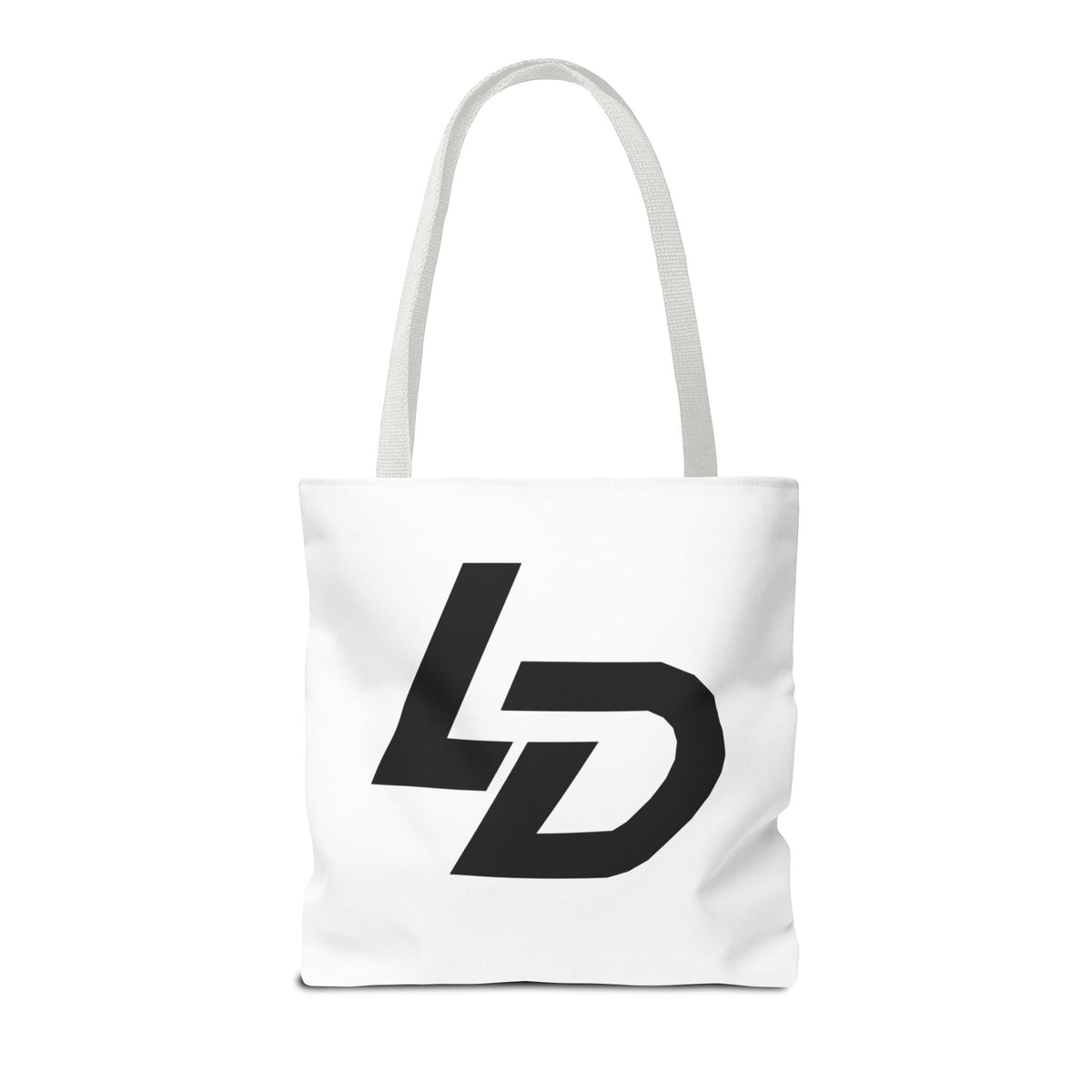 La Discipline Logo Tote Bag – Minimalist Gym & Everyday Carry Printify