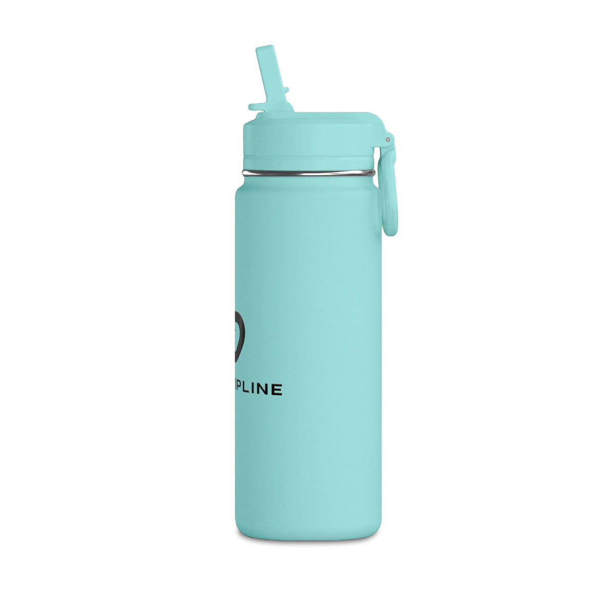 LA Discipline 20oz Mini Water Bottle – Sport Straw Insulated Hydration Bottle Printify