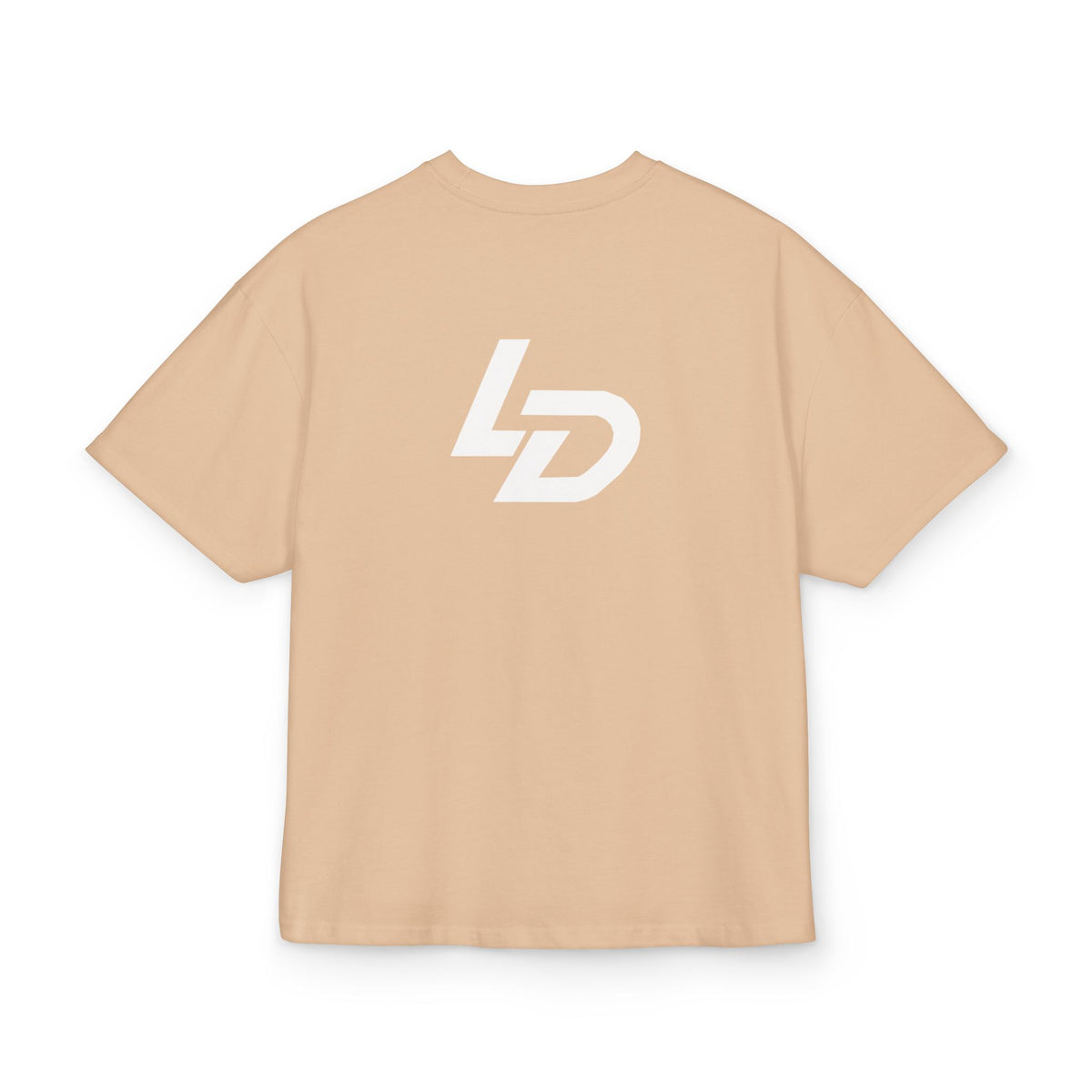 La Discipline Box Tee — Minimalist LD Logo Graphic T-Shirt Printify