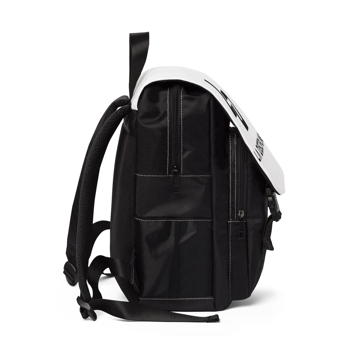 La Discipline Logo Shoulder Backpack - Casual Canvas Daypack Printify