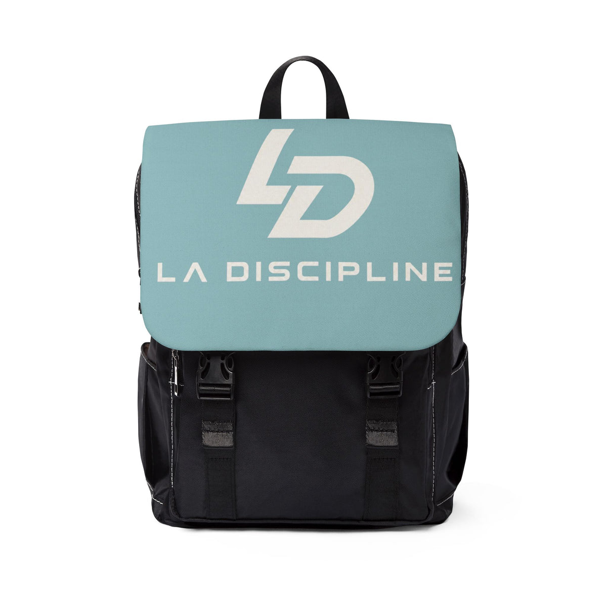 La Discipline Logo Backpack — Casual Shoulder Backpack Printify