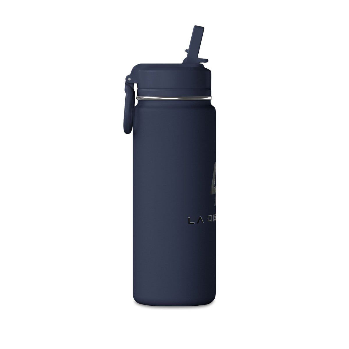 LA Discipline 20oz Mini Water Bottle – Sport Straw Insulated Hydration Bottle Printify