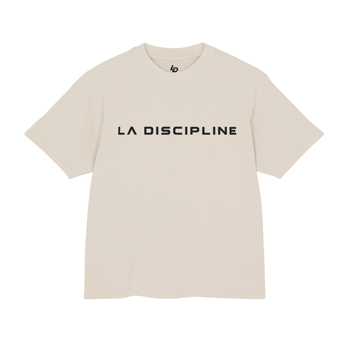 La Discipline T-Shirt — Minimal Logo Tee with &