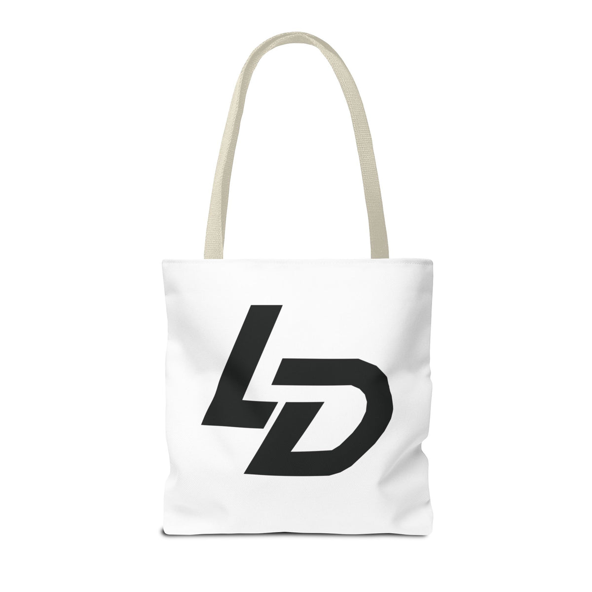 La Discipline Logo Tote Bag – Minimalist Gym & Everyday Carry Printify