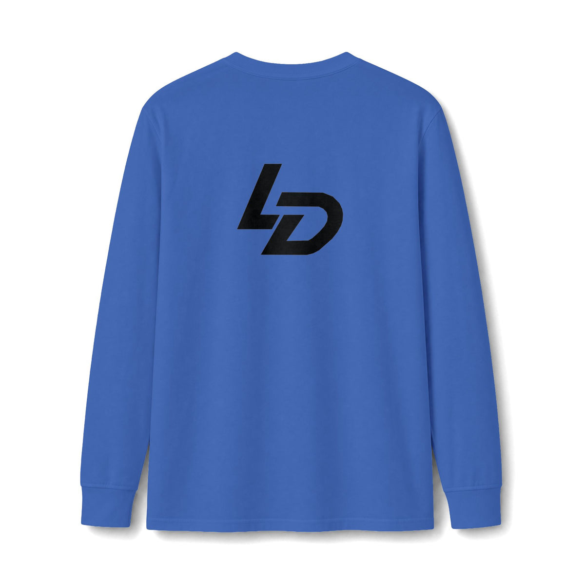 La Discipline Long Sleeve Tee — Minimal Logo Athletic Shirt Printify