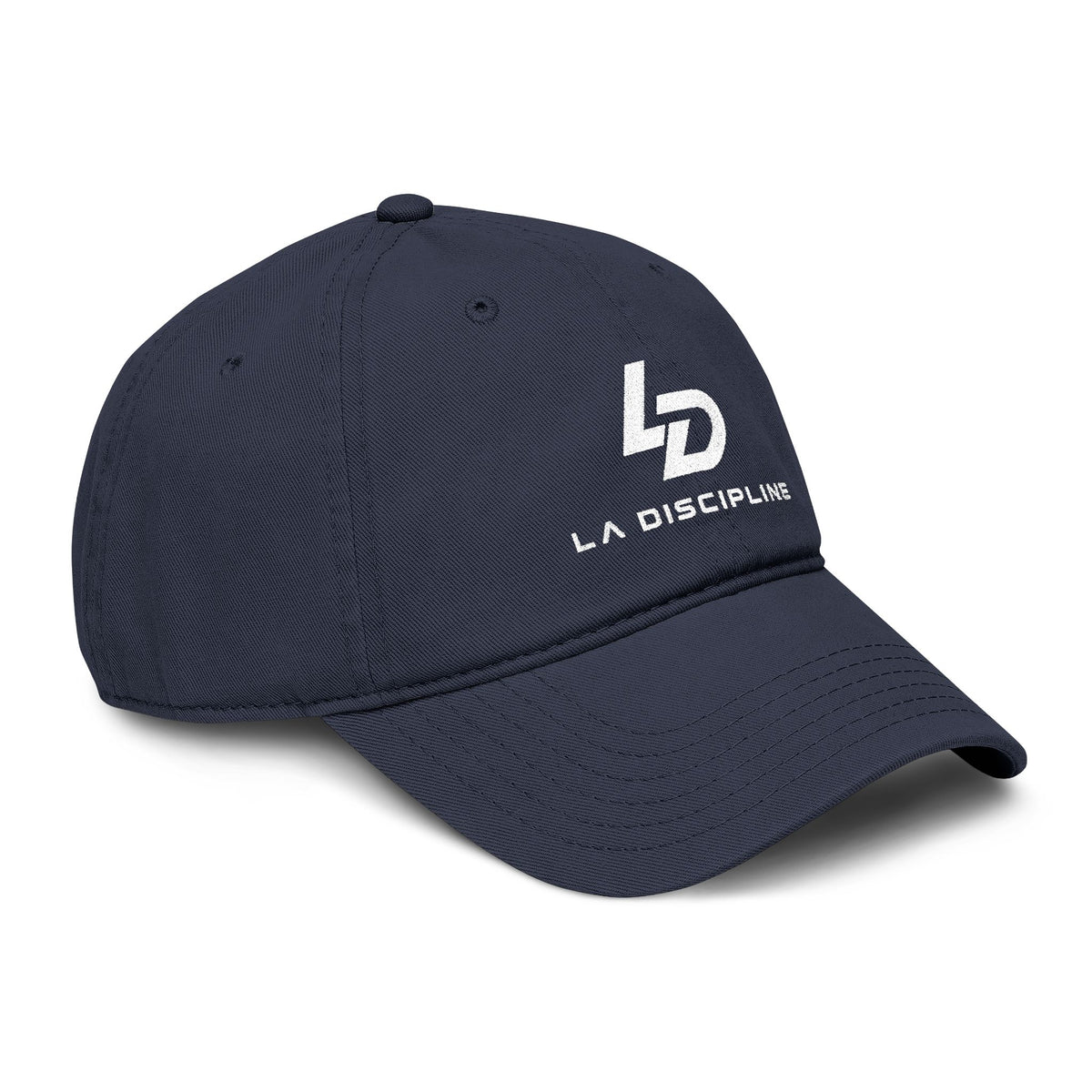 LA Discipline Embroidered Baseball Cap — Washed Cotton Dad Hat Printify
