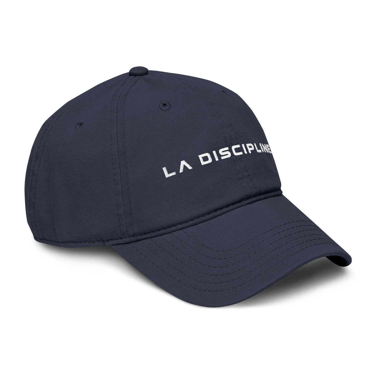La Discipline Embroidered Baseball Cap — Washed Cotton Dad Hat Printify