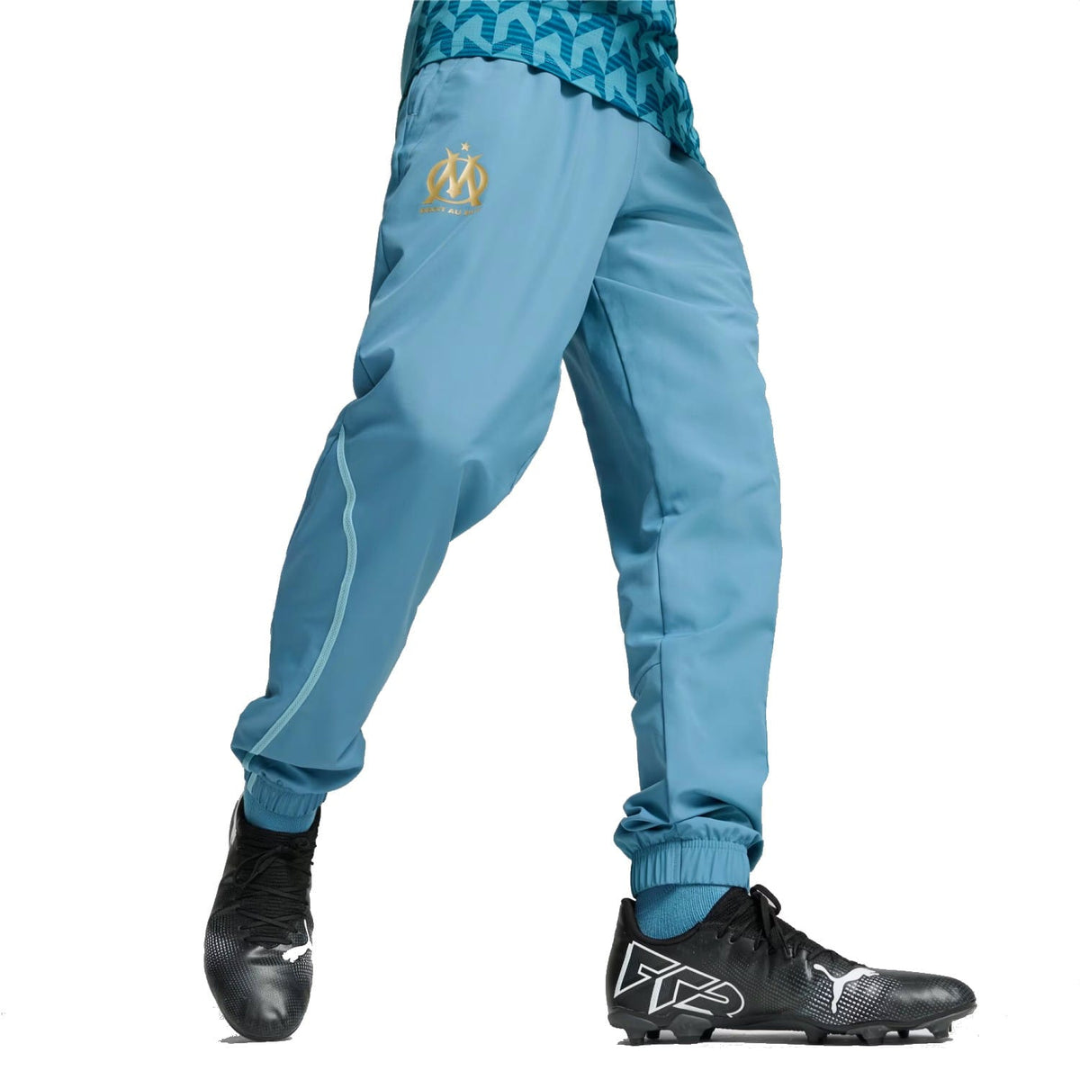 Olympique Marseille woven pre-game presentation tracksuit 2024/25 - Puma Soccer Tracksuits