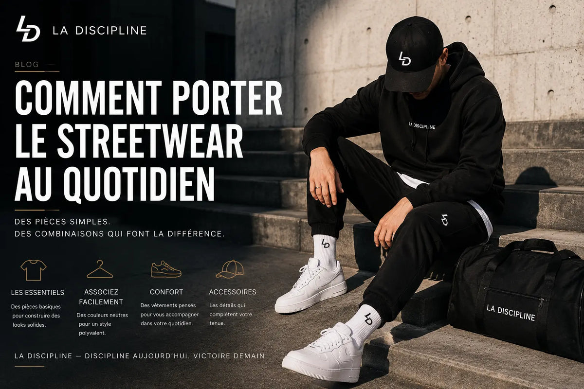 COMMENT PORTER LE STREETWEAR AU QUOTIDIEN LA DISCIPLINE
