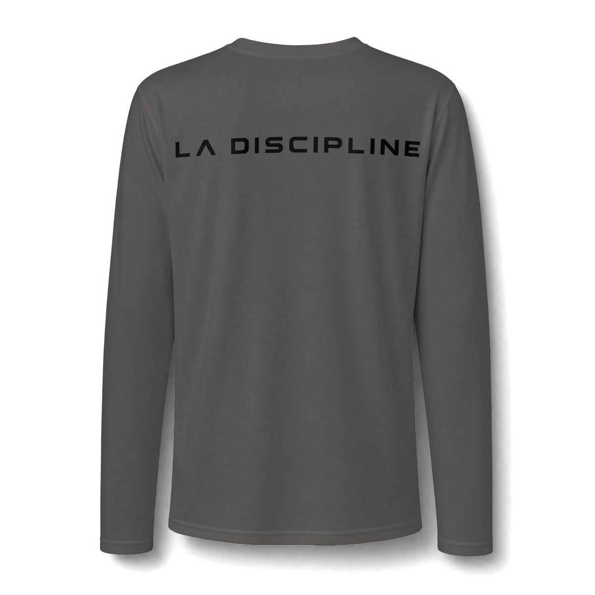 La Discipline Long Sleeve Tee — Minimal LD Logo Performance Shirt Printify