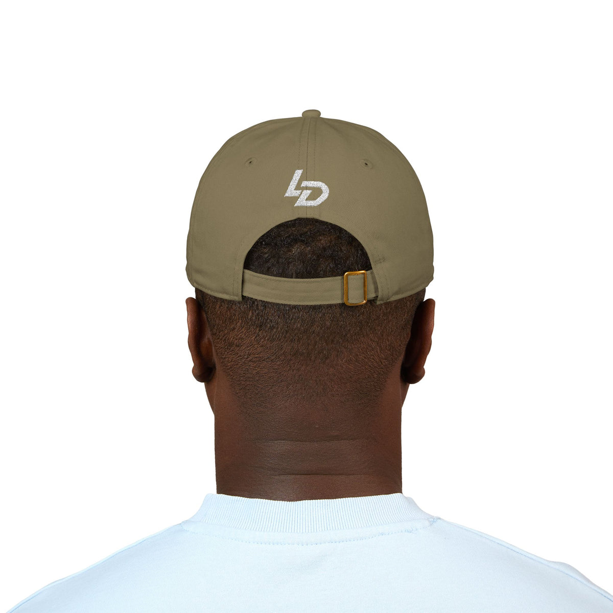 LA Dreamer Embroidered Baseball Cap – Organic Cotton, Minimal Logo Printify