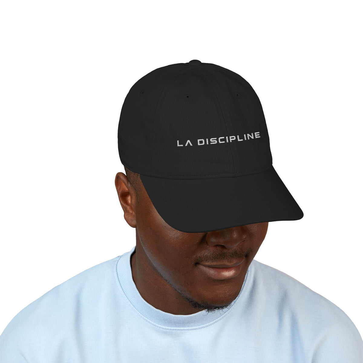 LA Dreamer Embroidered Baseball Cap – Organic Cotton, Minimal Logo Printify