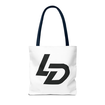 La Discipline Logo Tote Bag – Minimalist Gym &amp; Everyday Carry Printify