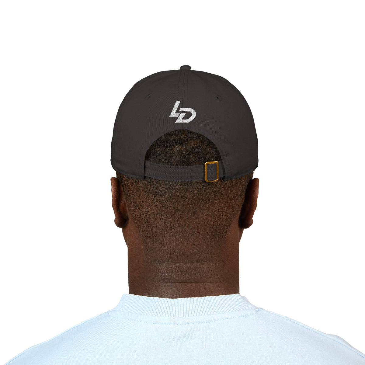 LA Dreamer Embroidered Baseball Cap – Organic Cotton, Minimal Logo Printify