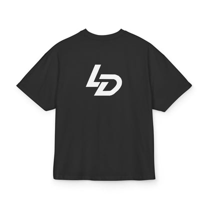 La Discipline Box Tee — Minimalist LD Logo Graphic T-Shirt Printify