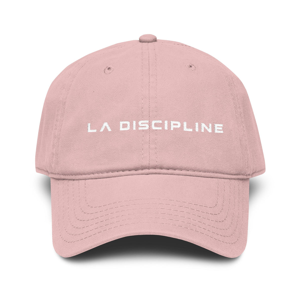 La Discipline Embroidered Baseball Cap — Washed Cotton Dad Hat Printify