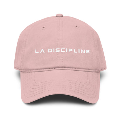 La Discipline Embroidered Baseball Cap — Washed Cotton Dad Hat Printify