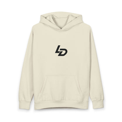 LA Discipline Logo Hoodie — Minimalist Athletic Pullover Printify