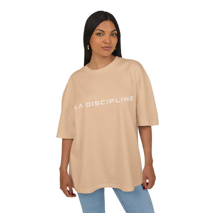 La Discipline Box Tee — Minimalist LD Logo Graphic T-Shirt Printify