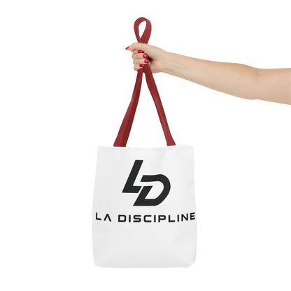 La Discipline Logo Tote Bag – Minimalist Gym &amp; Everyday Carry Printify