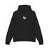 Minimal LD Logo Hoodie — Black Casual Streetwear Hoodie Printify