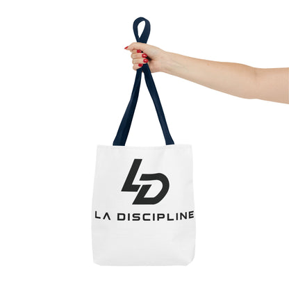 La Discipline Logo Tote Bag – Minimalist Gym &amp; Everyday Carry Printify