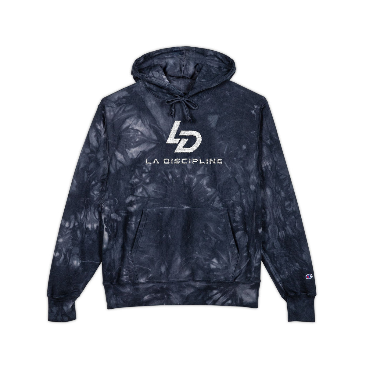 Unisex Champion Tie-Dye Hoodie (Embroidery) Printify