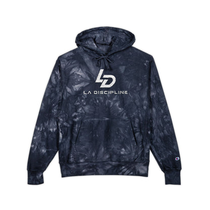 Unisex Champion Tie-Dye Hoodie (Embroidery) Printify