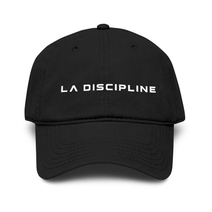 La Discipline Embroidered Baseball Cap — Washed Cotton Dad Hat Printify