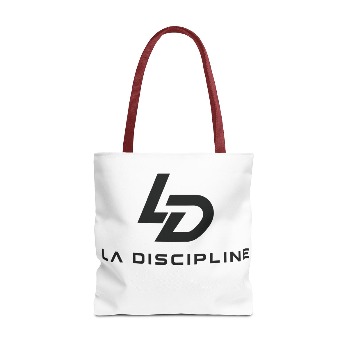 La Discipline Logo Tote Bag – Minimalist Gym &amp; Everyday Carry Printify