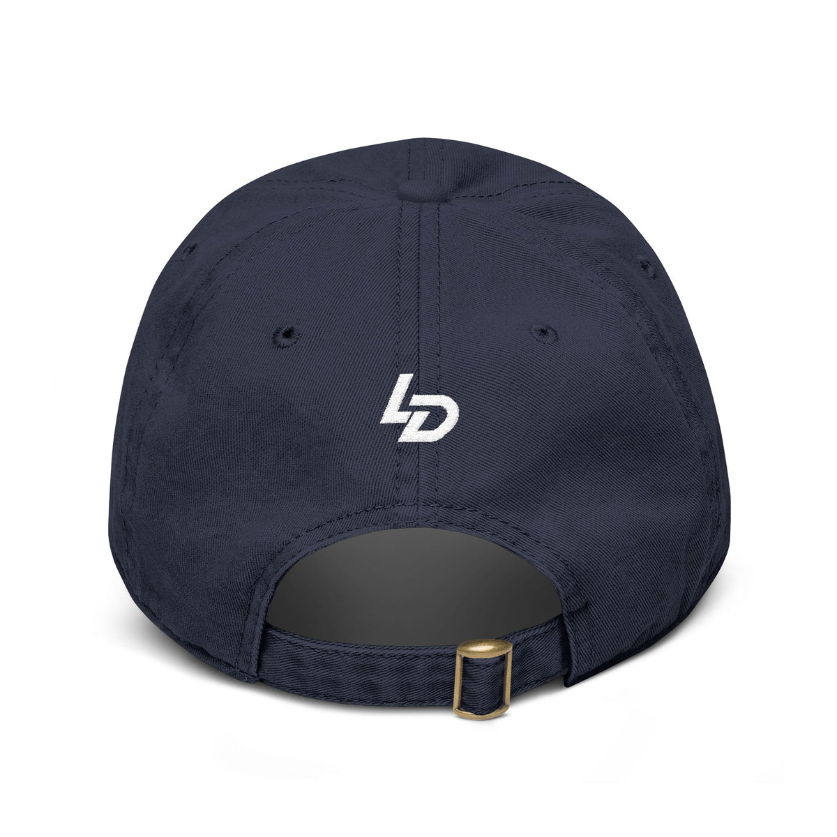 La Discipline Embroidered Baseball Cap — Washed Cotton Dad Hat Printify
