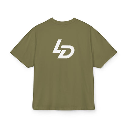 La Discipline Box Tee — Minimalist LD Logo Graphic T-Shirt Printify