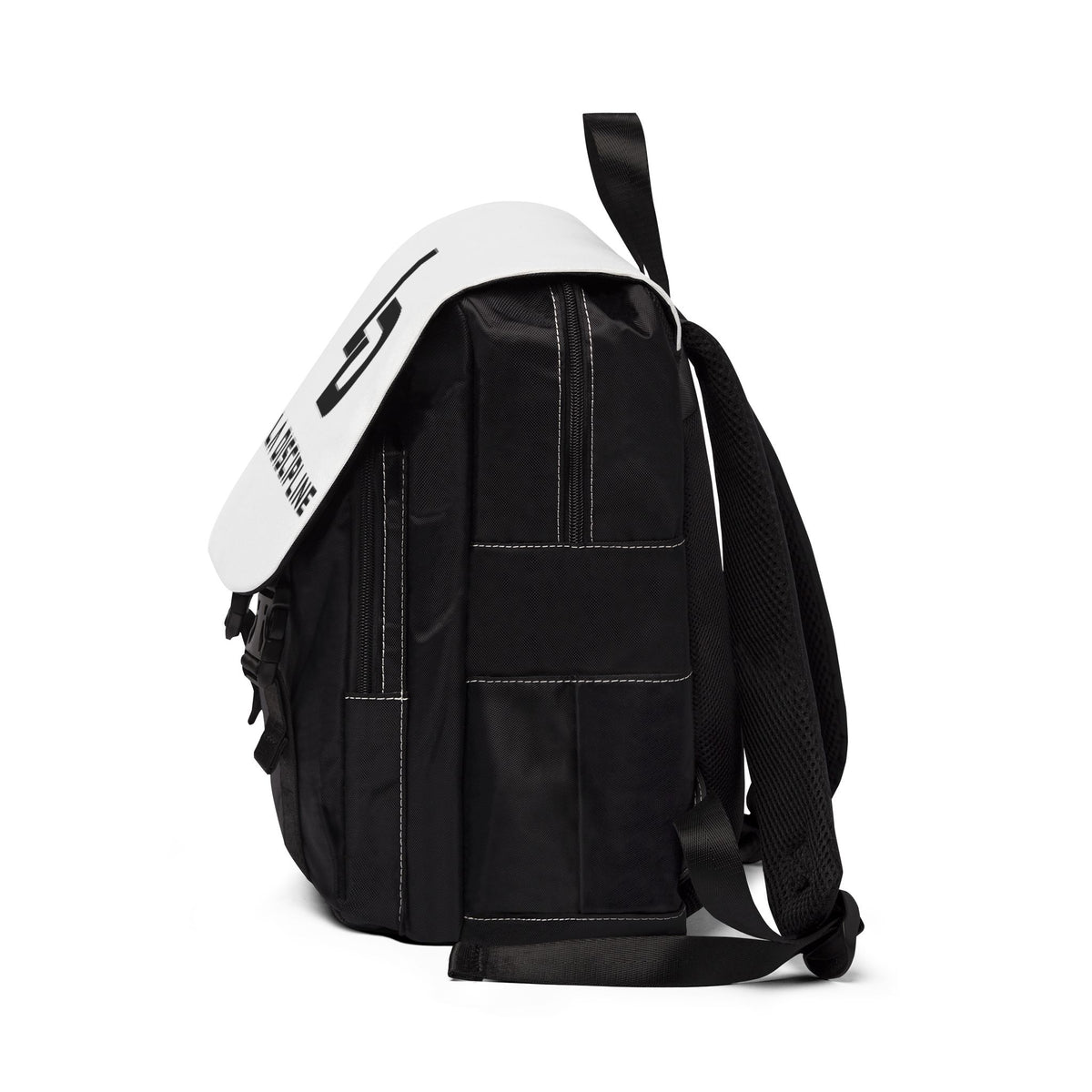 La Discipline Logo Shoulder Backpack - Casual Canvas Daypack Printify
