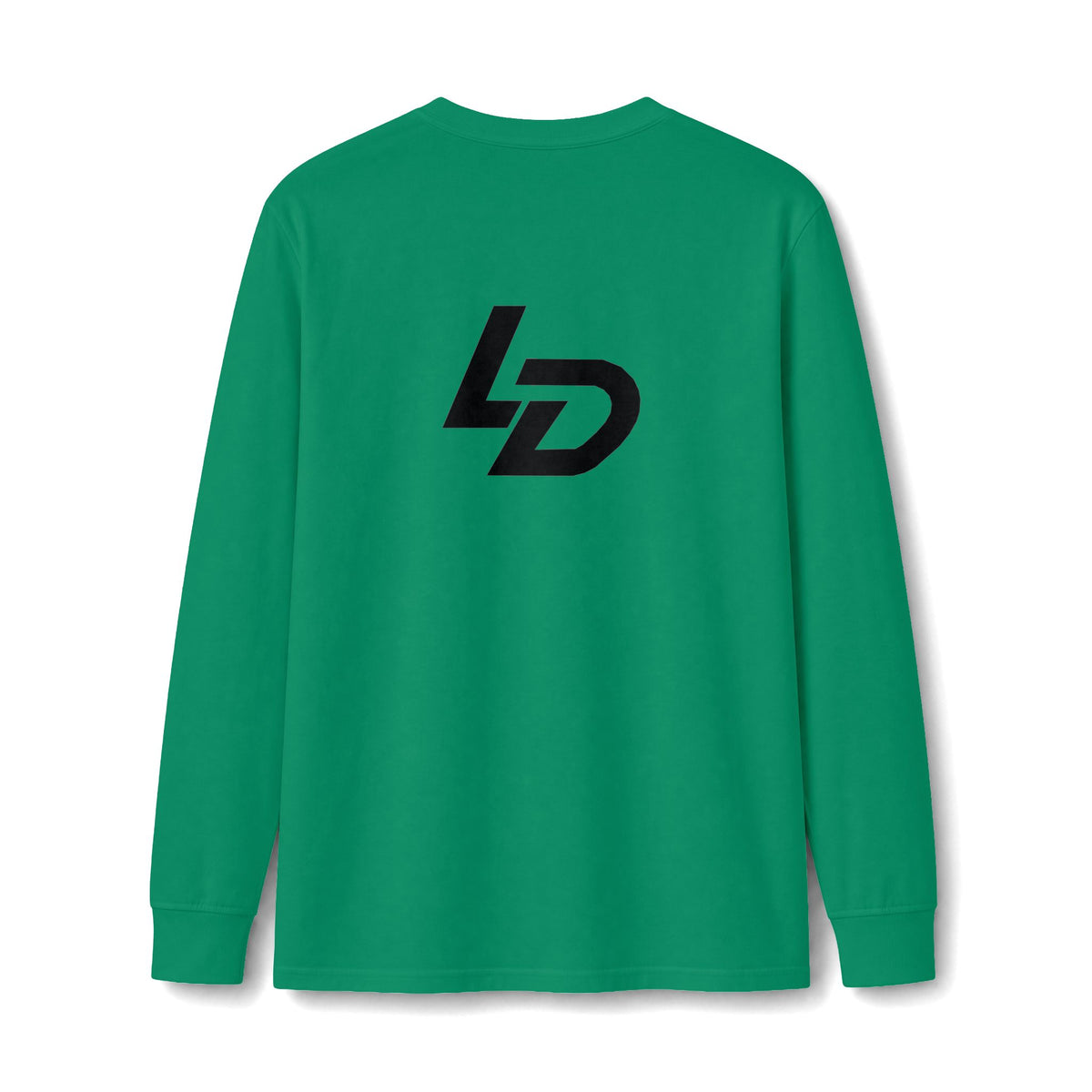 La Discipline Long Sleeve Tee — Minimal Logo Athletic Shirt Printify