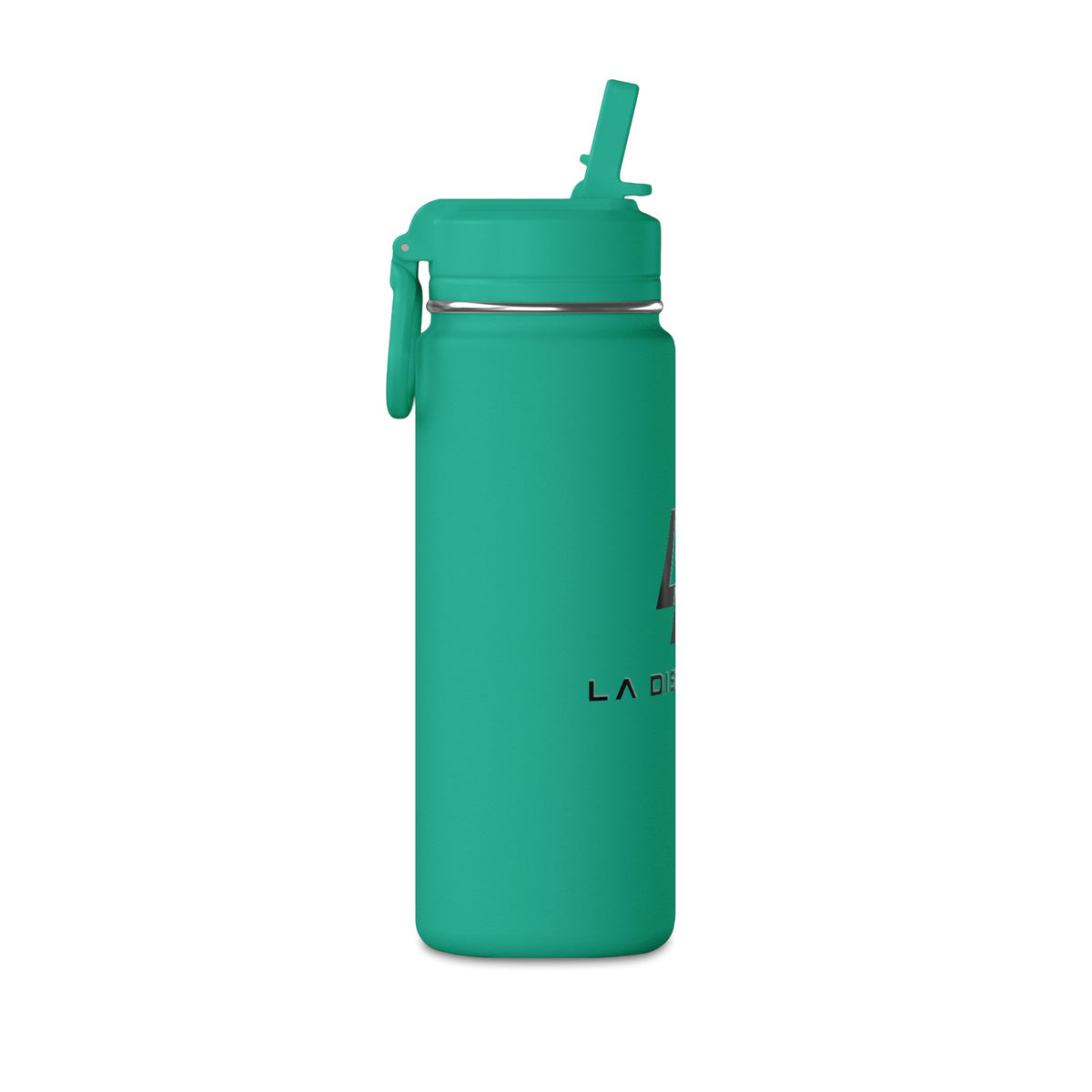 LA Discipline 20oz Mini Water Bottle – Sport Straw Insulated Hydration Bottle Printify