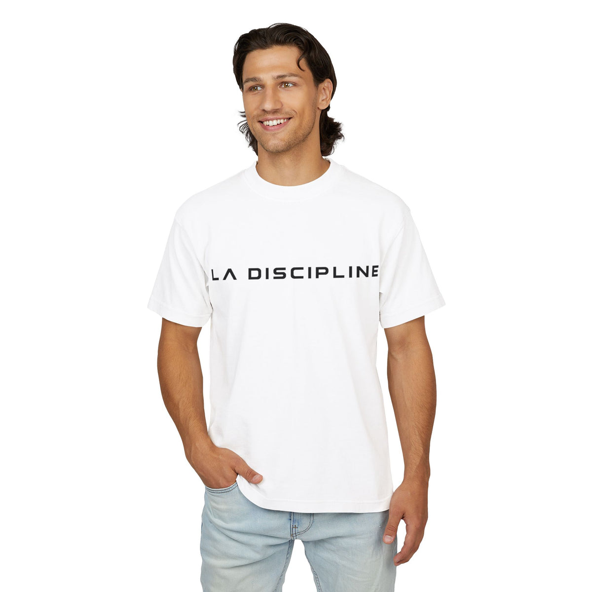 La Discipline T-Shirt — Minimal Logo Tee with &