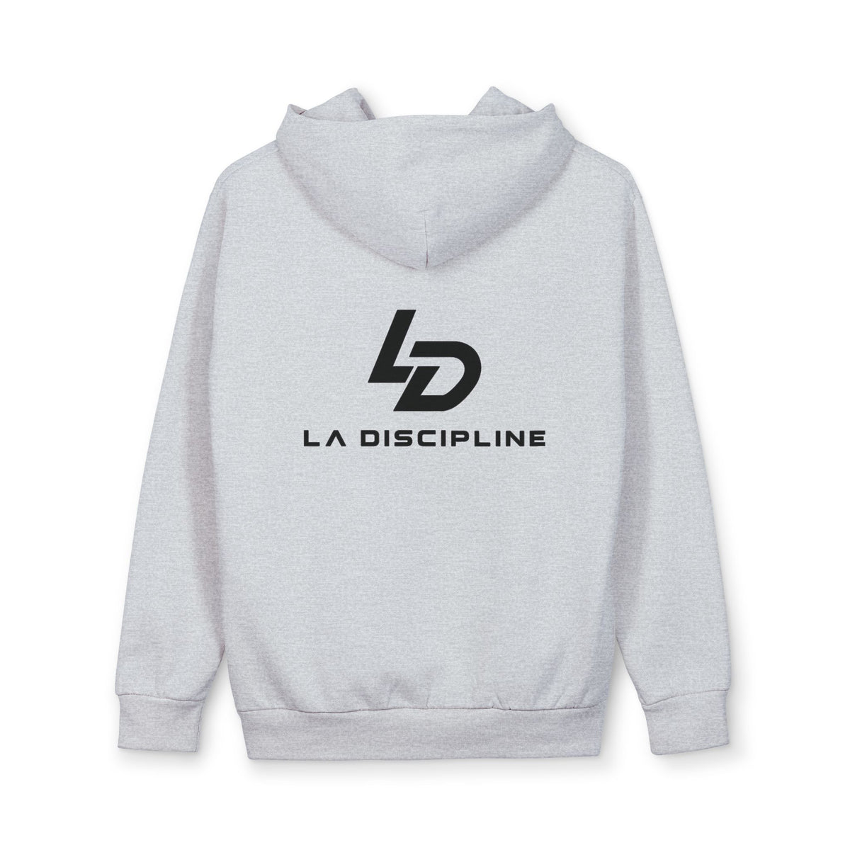 LA Discipline Logo Hoodie — Minimalist Athletic Pullover Printify