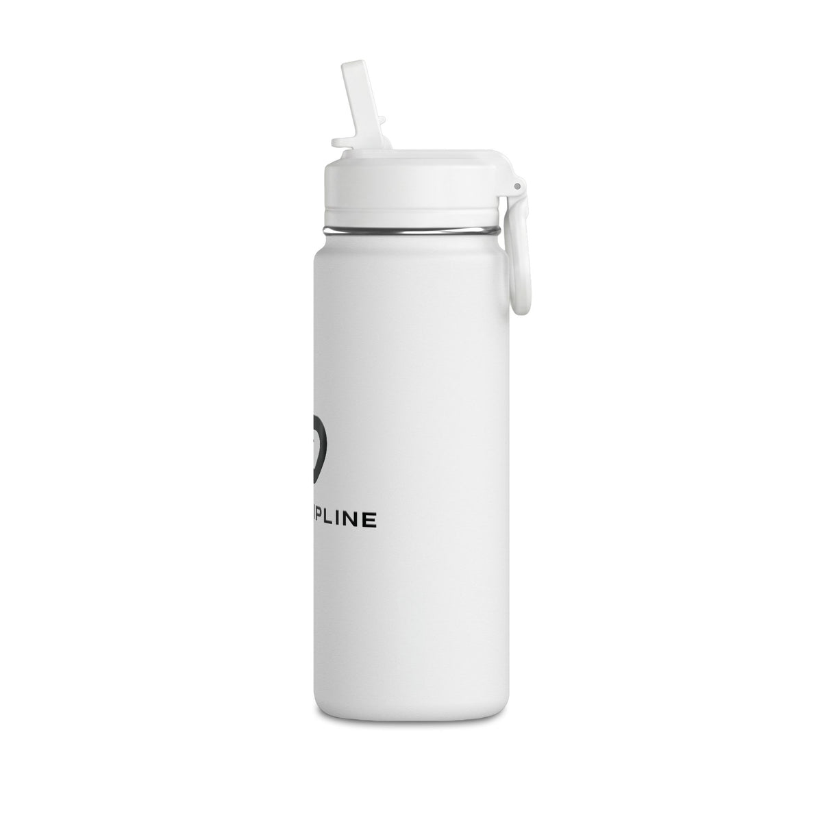 LA Discipline 20oz Mini Water Bottle – Sport Straw Insulated Hydration Bottle Printify