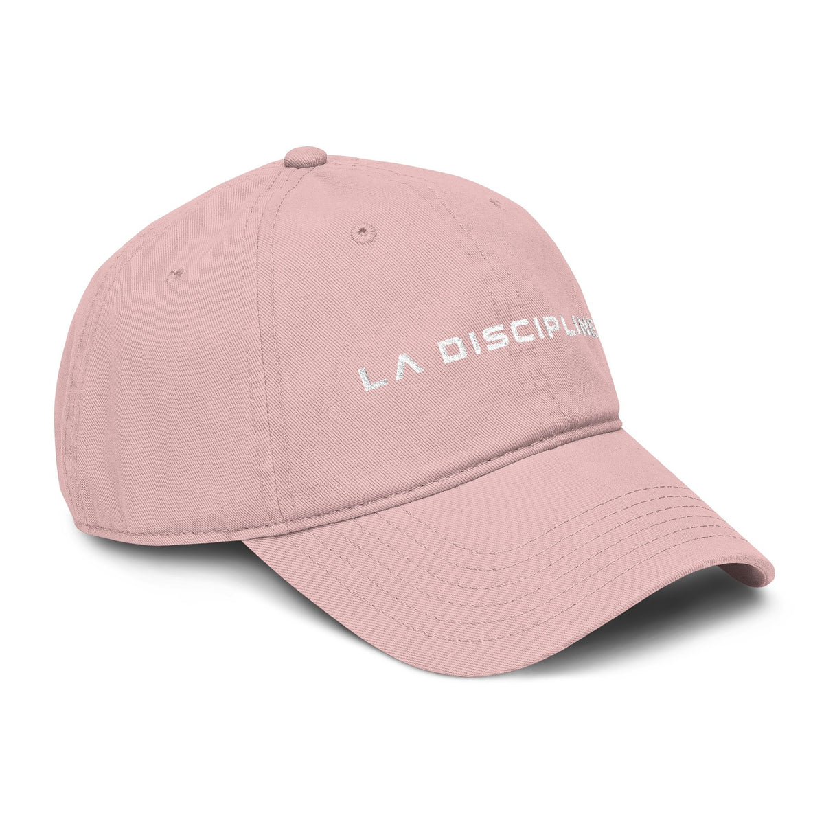 La Discipline Embroidered Baseball Cap — Washed Cotton Dad Hat Printify