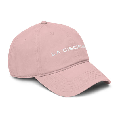 La Discipline Embroidered Baseball Cap — Washed Cotton Dad Hat Printify