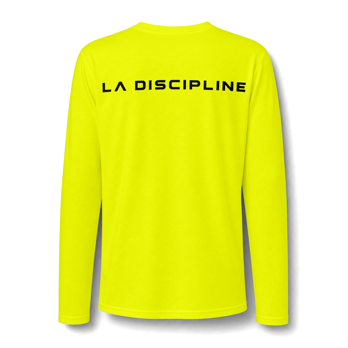 La Discipline Long Sleeve Tee — Minimal LD Logo Performance Shirt Printify