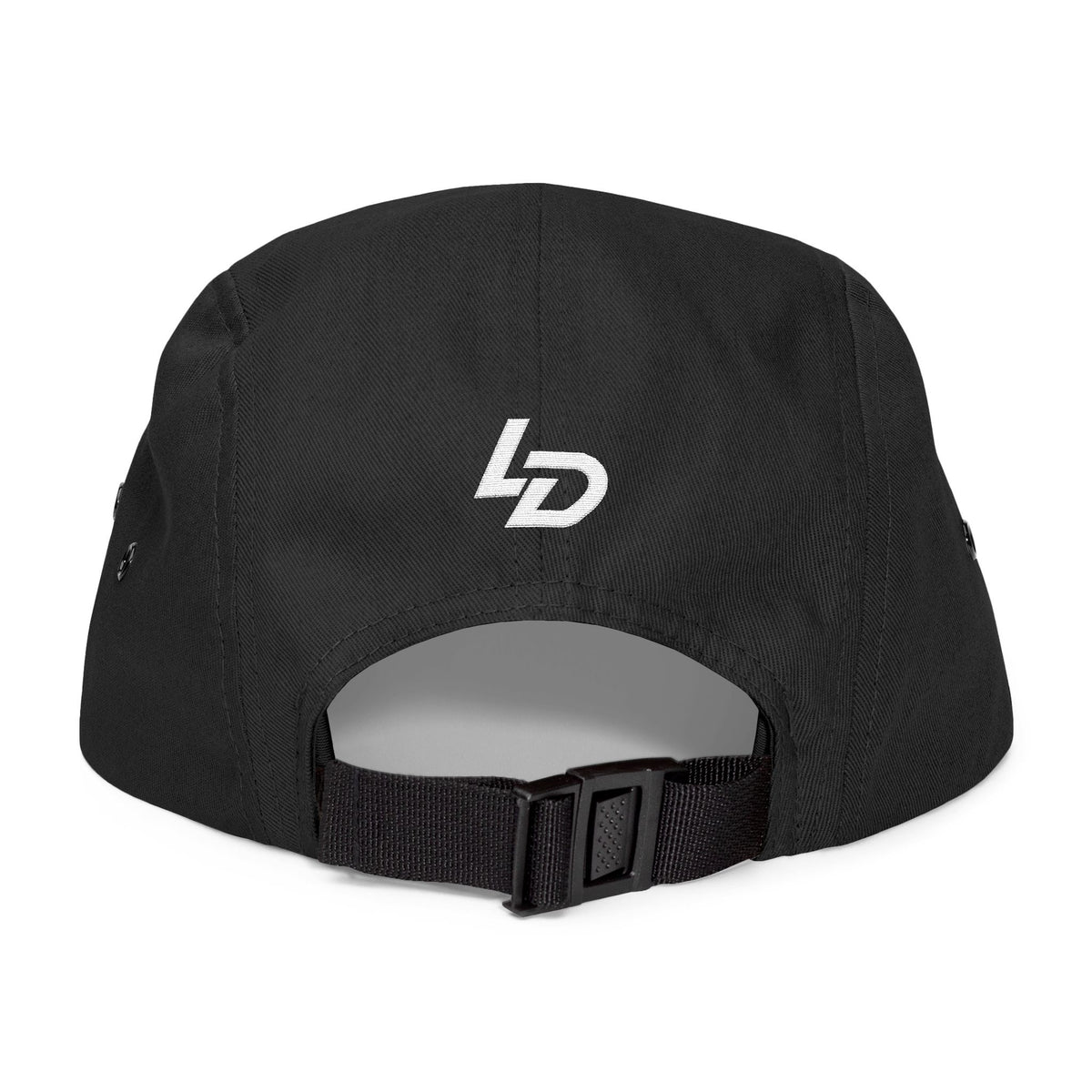 Embroidered 5-Panel Cap — "LA DISCIPLINE" Minimal Logo Printify