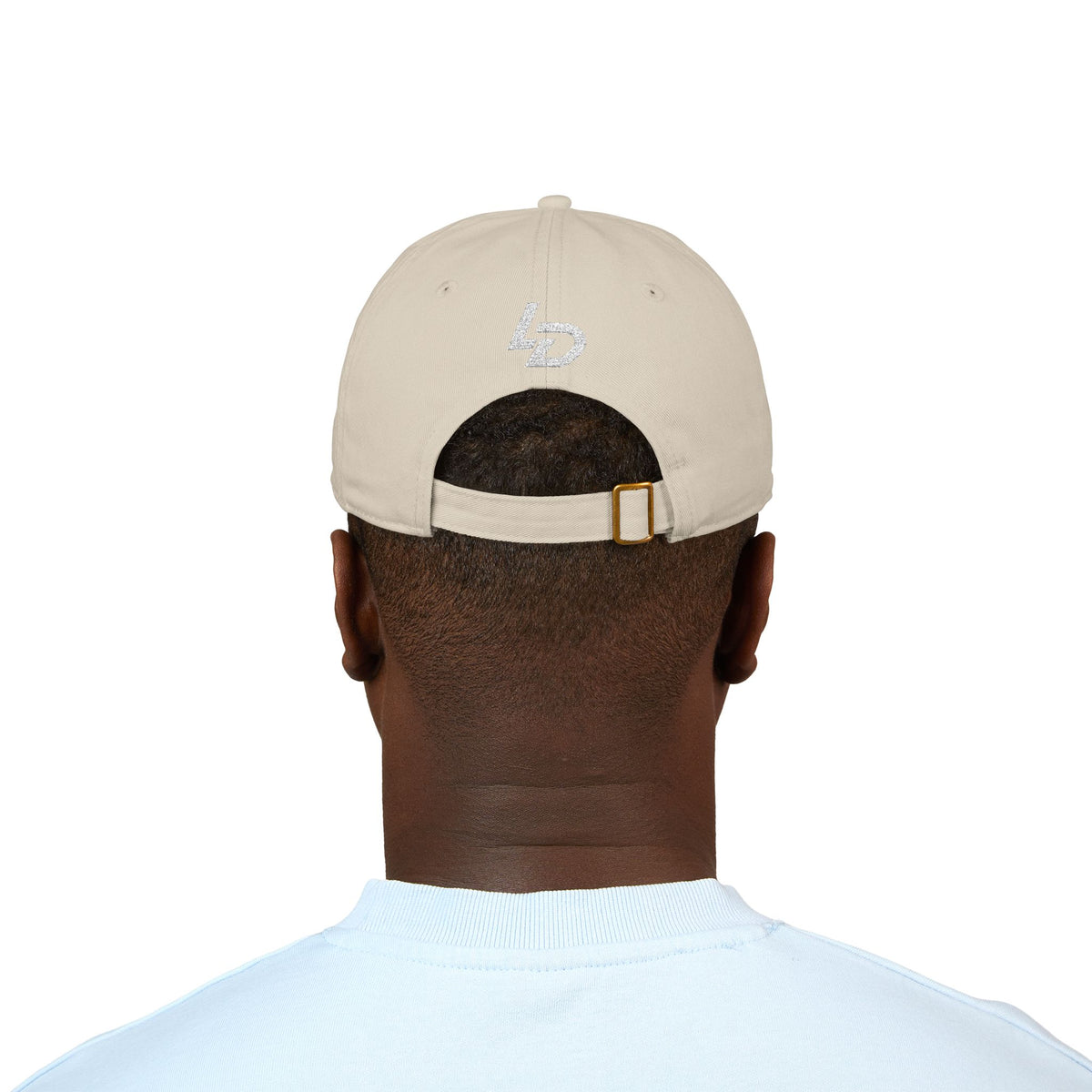 LA Dreamer Embroidered Baseball Cap – Organic Cotton, Minimal Logo Printify